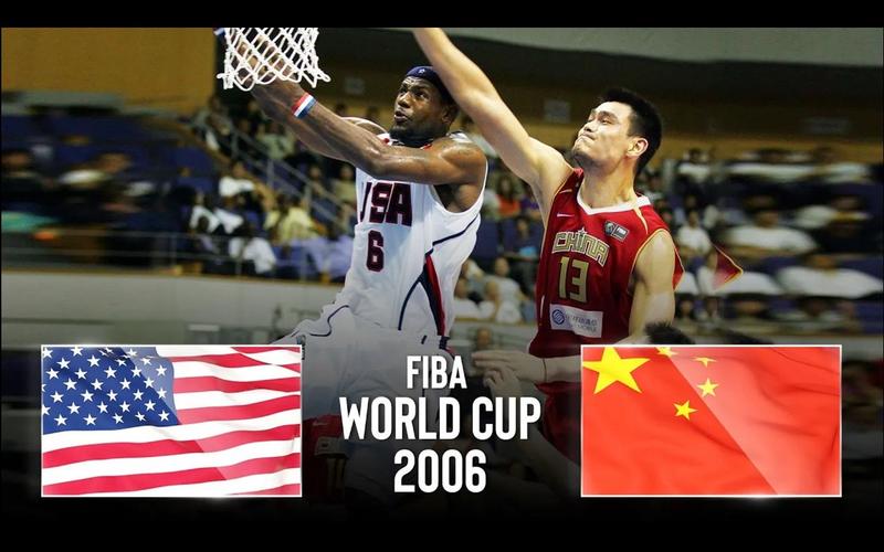 中国男篮比赛vs美国